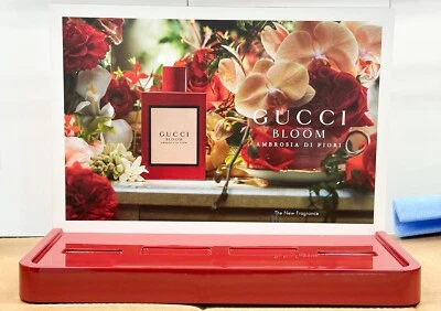 NOS GUCCI BLOOM Perfume Fragancia Soporte Ambrosia Di Fiori Nuevo en Caja Exhibición Foto 1 de 4