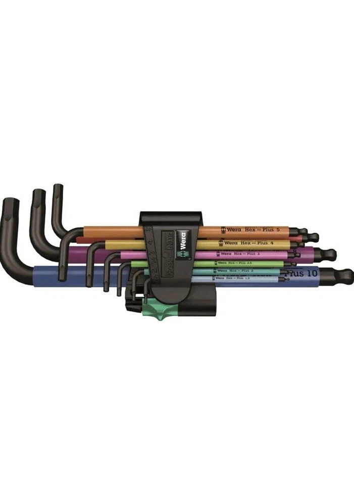 Wera 950 SPKL/9 SM Winkelschlüsselsatz - 9-tlg. (05073593001)