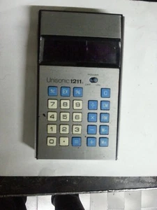 VINTAGE UNISONIC 1211 VINTAGE ANNI 70 OLD CALCULATOR  - Bild 1 von 1