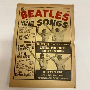 1964 BEATLES SONGS MAGAZINVERÖFFENTLICHUNG VON CHARLTON Band 1 Nr. 2  - Bild 1 von 9