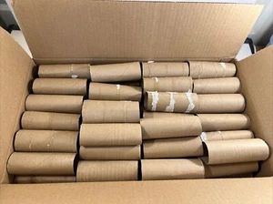 100 Toilet Pape Tube Empty Cardboard Rolls Curated Collection Arts & Crafts - Picture 1 of 2