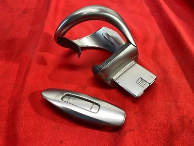 BMW E63 E64 Serie 6 Consola Central Portavasos Inserto para Bebidas Ranura Plateado OEM✅ Foto 1 de 4