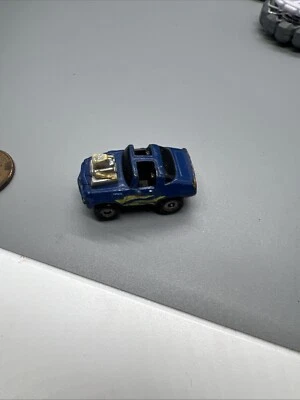 Micro Máquinas Años 70 Chevy Chevrolet Camaro Azul Hot Rod Foto 1 de 3