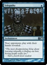 WOTC MtG M10 Telepathy (U) (Foil) NM