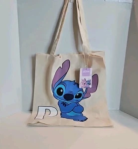 Primark 100% Cotton "P" Initial Reusable Tote Bag - Picture 1 of 7