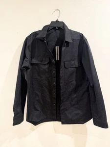 Rick Owens Final Drop Rick Owens SS19 Babel Cotton Canvas Work Shirt It 52 Us42 - Picture 1 of 8