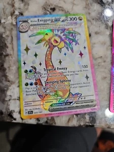 Alolan Exeggutor ex 225/191 Sv08: Surging Sparks Holo - Picture 1 of 2