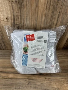Paquete de 12 calcetines absorbentes hidratantes y tobillo doble resistente Hanes para hombre - Imagen 1 de 4