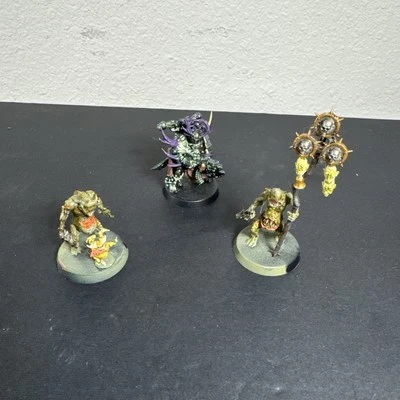 Plaguebearers Daemons of Nurgle Chaos Warhammer (x2) y (X1) Plague Marine Foto 1 de 3