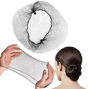 100pcs Hairnets Invisible Soft Elastic Lines Hair Nets spk Z1J2 - Picture 1 of 10