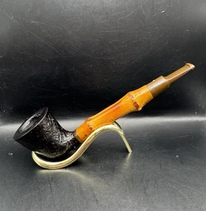 English Estate Pipe: Dunhill Bamboo Shell 51052 Large Briar - Picture 1 of 9