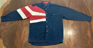 Camisa Western para Hombre Wranglers XL Rojo Blanco y Azul Colorblock - Imagen 1 de 18