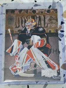 Lukas Dostal- 1998-99 Retro Rookie #R-11 - 2022-23 Skybox Metal Universe - Bild 1 von 2
