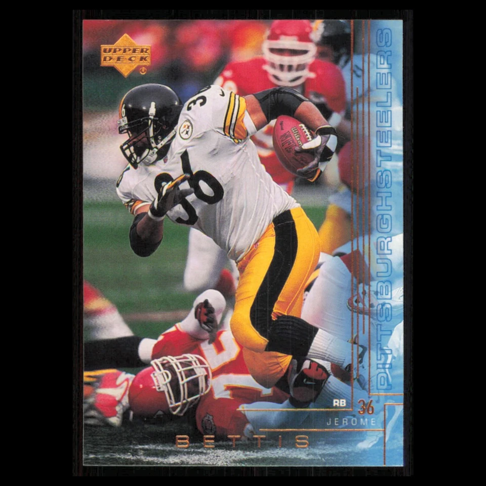 Jerome Bettis #164 2000 Upper Deck Pittsburgh Steelers Football Card NFL NM - Image 1 of 3