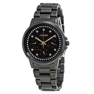 Citizen FD2047-58E Store Display 9,7 von 10 Damen Eco-Drive schwarzes Zifferblatt  - Bild 1 von 5