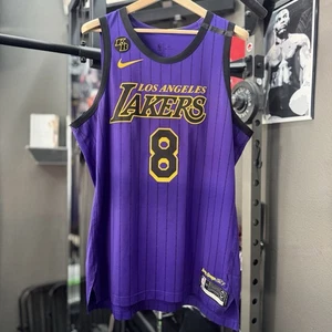 Kobe Bryant Authentic Lakers CITY EDITION Nike Swingman Jersey XL 52 with Patch - Picture 1 of 6