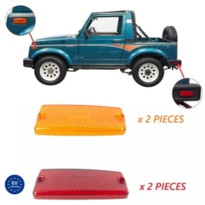 SUZUKI SAMURAI FRONT SIDE & REAR SIDE LENS SET OF 4 PIECES - EUROPE STOCK - Picture 1 of 4