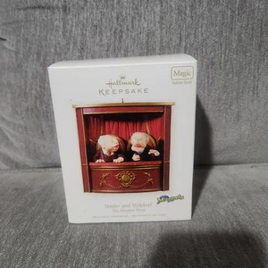 2008 Hallmark Andenken Ornament - The Muppet Show - Statler and Waldorf - LESEN! - Bild 1 von 11