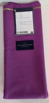 Crepe Holland & Sherry Savile Road London Supernova Orchid 100 % lana 1,75 yardas Foto 1 de 4