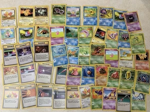 Pokémon TCG Vintage Card Lot WOTC Era, 50+ Cards MP-HP - Picture 1 of 1