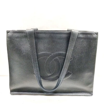 Chanel Tote Bag Black CaviarSkin 456088 - Image 1 of 4