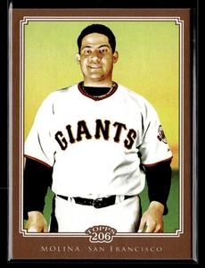 Bengie Molina - 2010 Topps 206 Bronze Parallel #142 San Francisco Giants - Foto 1 di 2