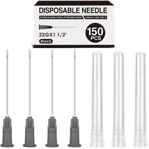 150 Stück 22 Ga 1,5 Zoll Luer Lock, Laborzubehör, Industrie 22  - Bild 1 von 6