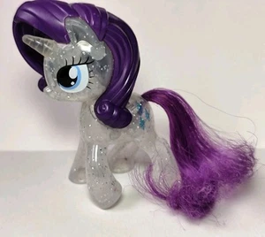 My Little Pony Rareza Brillo Transparente G4 Unicornio McDonalds 2” Mini Figura Juguete Pastel - Imagen 1 de 7