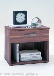 Nachttisch / Nachtkonsole "Jonny" in div. Dekore Buche Weiß Eiche Walnuss Ahorn - Bild 1 von 15