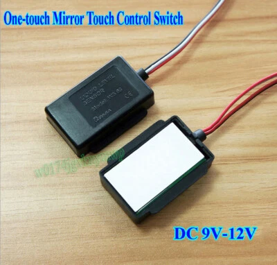 Interruttore di controllo touch specchio one-touch DC 9V-12V per lampada vetro luce specchio LED