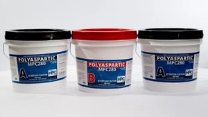 MPC 280 Polyaspartic 3-Gallon Kit|Durable High-Gloss Coating, Floors & Concrete - Picture 1 of 3