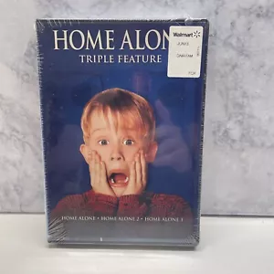 MACAULAY CULKIN + HOME ALONE 1, 2 & 3 TRIPLE FEATURE DVD WIDESCREEN BRAND NEW - Picture 1 of 2