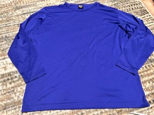 Patagonia Capilene Mens Regular Fit Crew Neck T-Shirt Long Sleeve Large Purple - Picture 1 of 4