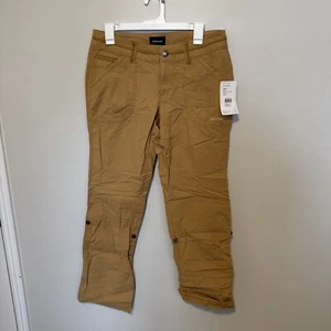 Marmot Pants Tan Outdoor Lightweight Size 8 Hiking Ashlyn Chamois - Picture 1 of 4