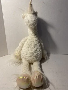 Jellycat London Dainty Unicorn Soft Stuffed Animal Plush 19" - Picture 1 of 4