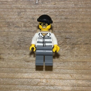LEGO Jail Prisoner 86753 Prison Stripes cty0537 City Starter Set 60086 - Picture 1 of 6