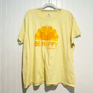 Disney Parks Disney World Mickey Mouse Sun Yellow T Shirt Size 2X - Picture 1 of 4