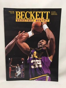 Beckett Basketball Monthly October 1995 Karl Malone Jazz Richmond - Imagen 1 de 3