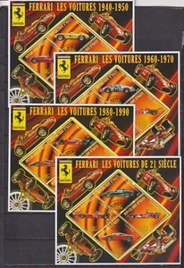 CB6020-6056-6149-6188 - Ferrari cars 4 sheets - CTO private / local issue - Imagen 1 de 1