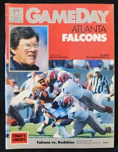 Gameday Magazine 20. September 1987 Falcons vs. Redskins - Bild 1 von 5