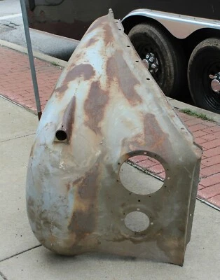 Guardabarros delantero derecho Jaguar 1952-54 MR Mark 7 VII usado OEM camioneta local solamente Foto 1 de 4