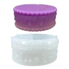 Crystal Resin Mold Candy Box Silicone Mold Cream Cake Storage Container Mold