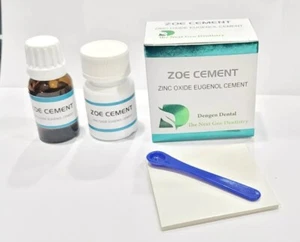Dengen Dental Zoe Cement Zinc Oxide Eugenol Cement - Pack Of 15g/10ml - Picture 1 of 3