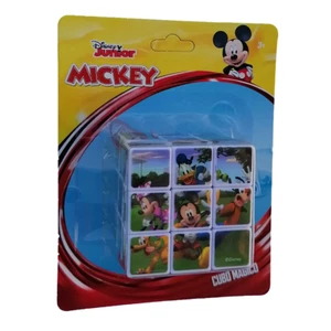 CUBO MAGICO MICKEY MOUSE DISNEY TOPOLINO CUBO DI RUBIK PUZZLE 6X6X6CM - MIC0701 - Foto 1 di 6