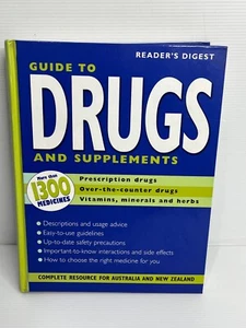 Guide to Drugs and Supplements by Reader's Digest Hardcover Over 1300 Medicines - Imagen 1 de 10