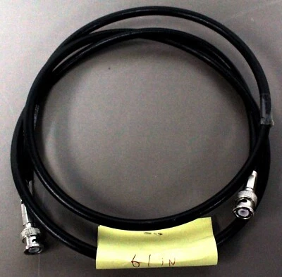 Belden Coaxial 8281 Video Cable BNC Male RF Connectors 61 Inch Audio Video  - Image 1 of 4
