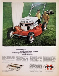 VINTAGE 1970s Print Ad ~ Huffy Broadlawn Lawn Mower ~ The best of everything... - Picture 1 of 1