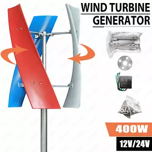Helix Wind Turbine Windmill Turbine Generator Kit & 3 Blade+Controller 400W UK - Picture 1 of 22