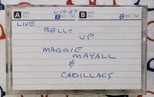 Maggie Mayall & The Cadillacs Live Belly Up 6-19-87 1987 Live Recorded Cassette - Picture 1 of 4
