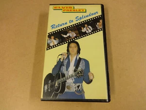 VHS VIDEO / ELVIS PRESLEY - RETURN TO SPLENDOUR - Bild 1 von 2